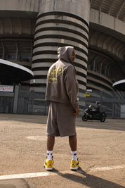 Zip Hoodie “CRUEL SEASON” Italian Grey