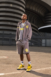 Zip Hoodie “CRUEL SEASON” Italian Grey