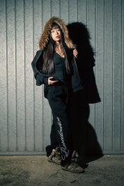 Look "RUDE DIAMOND" Script Black