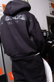 Full Zip “COMFY” Back Logo Black/Tone