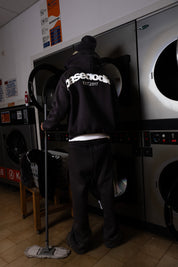 Full Zip “COMFY” Back Logo Black/White