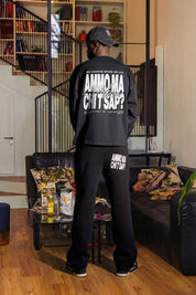 Longsleeve "AMMO" CHI'T'SAP Black/BasicScript