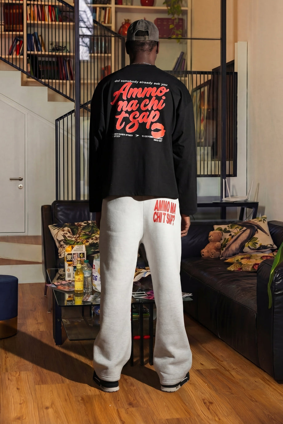 Longsleeve "AMMO" CHI'T'SAP Black/Gloss