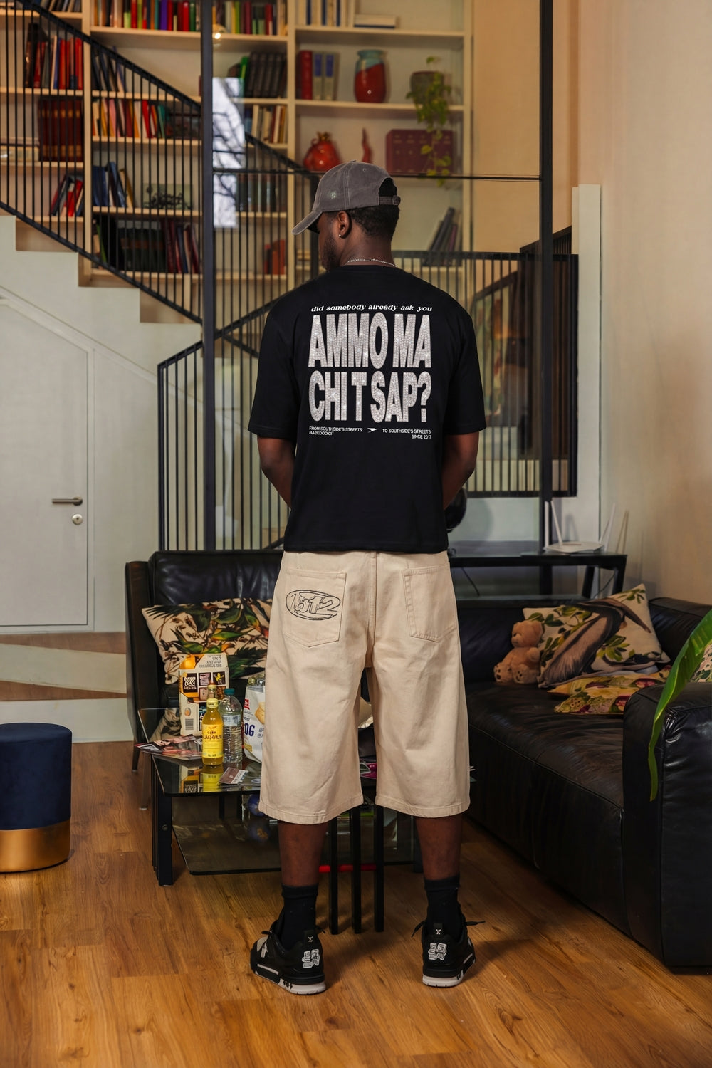 T-Shirt "AMMO" CHI'T'SAP Black/Grillz