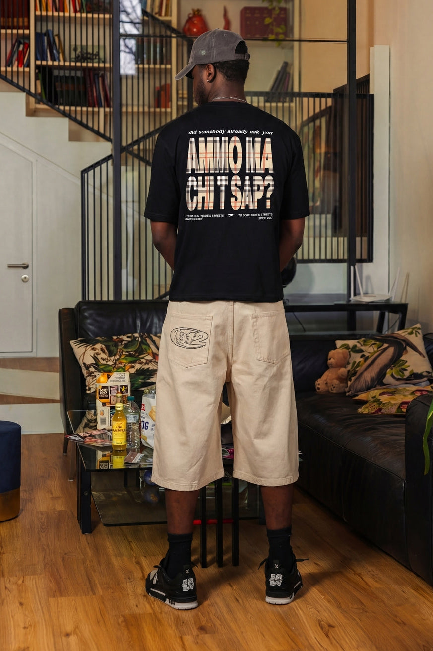 "AMMO" CHI'T'SAP Black/Burby T-Shirt