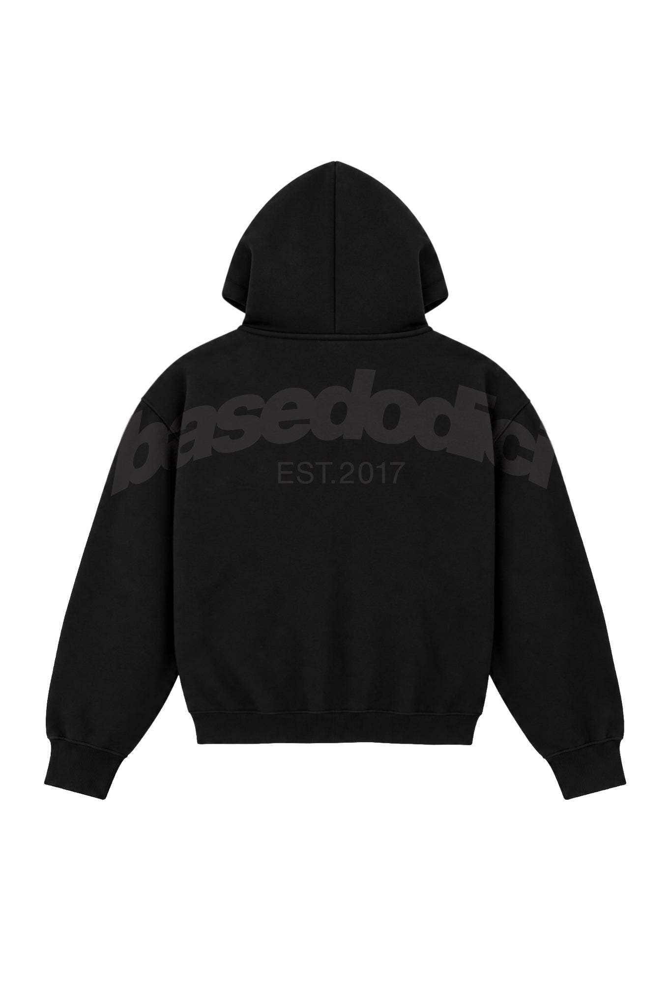Full Zip "COMFY" Back Logo Black/Tone