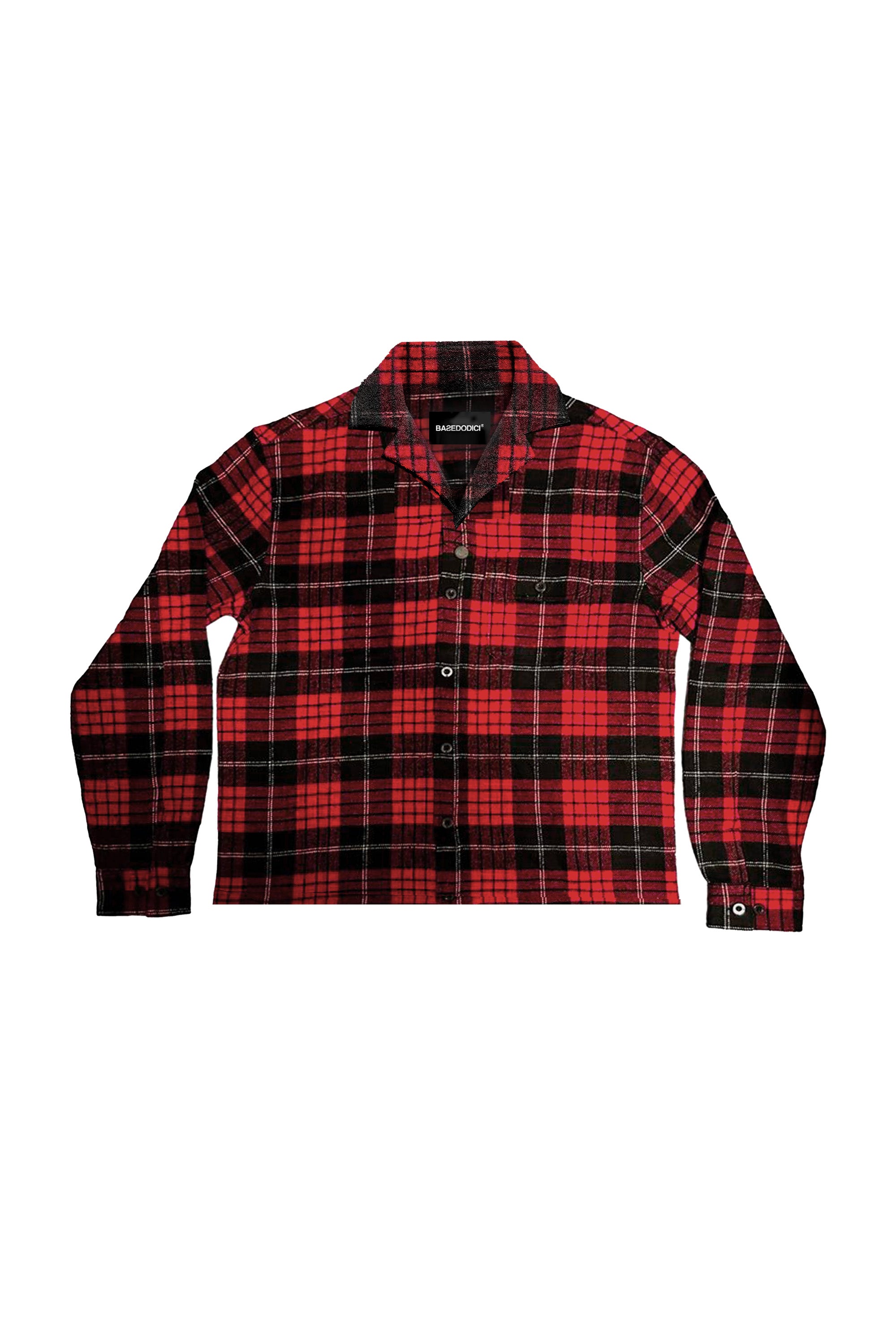 Flannel Shirt “HOOLIGAN” Red 