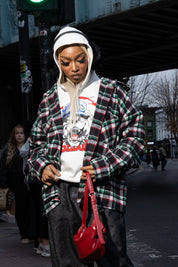 "RUDEBOY LDN" Flanella Shirt Shoulder Logo