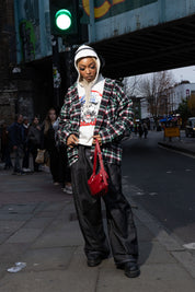 "RUDEBOY LDN" Flanella Shirt Shoulder Logo