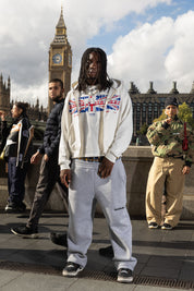 "RUDEBOY LDN" Fleece Pants DoubleLayer AshGrey