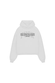 Hoodie "FCK 3.0" Logos White