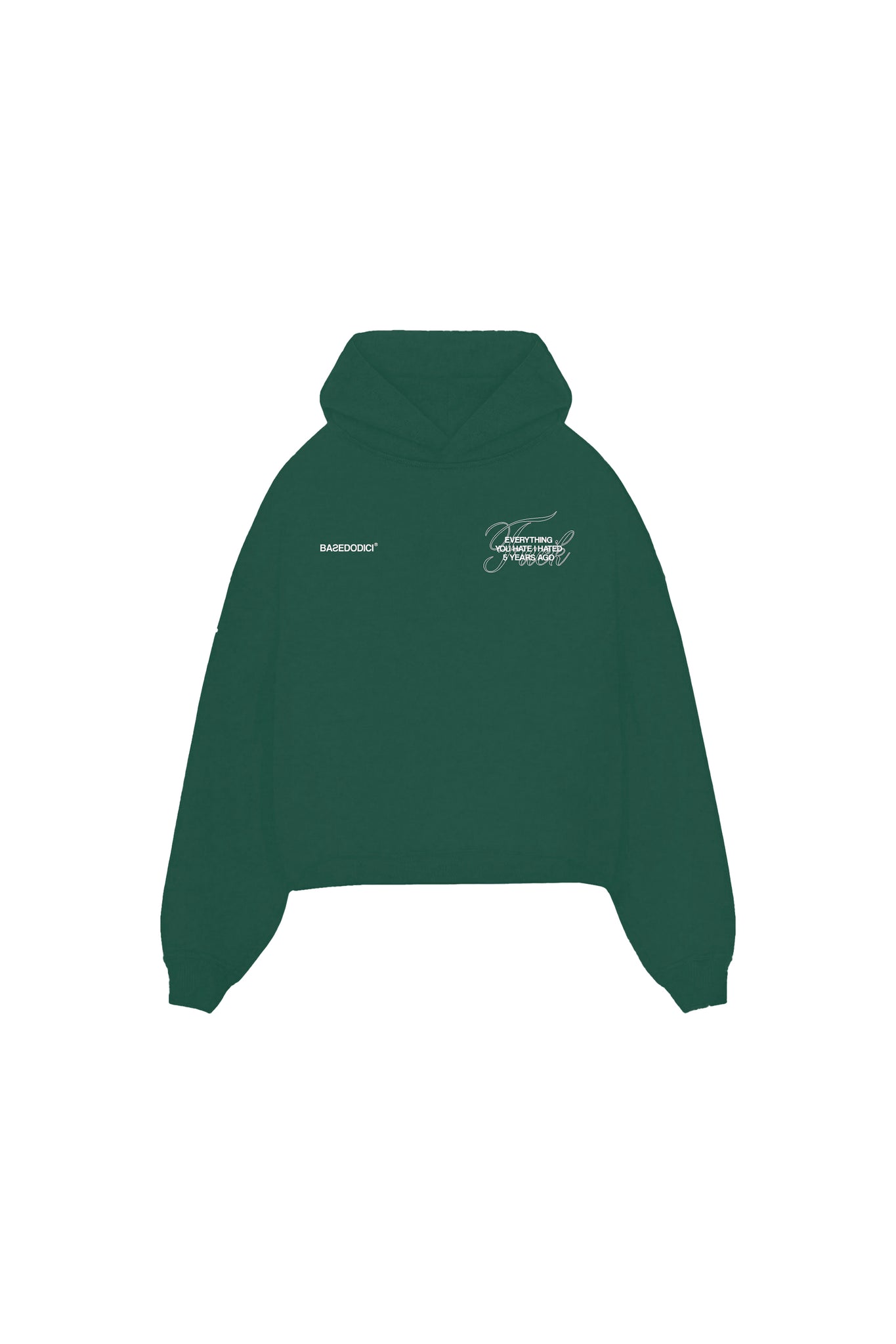 Hoodie "FCK 3.0" Italy Green