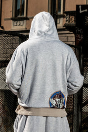 Full Zip "BROKENNESS" BAD AshGrey