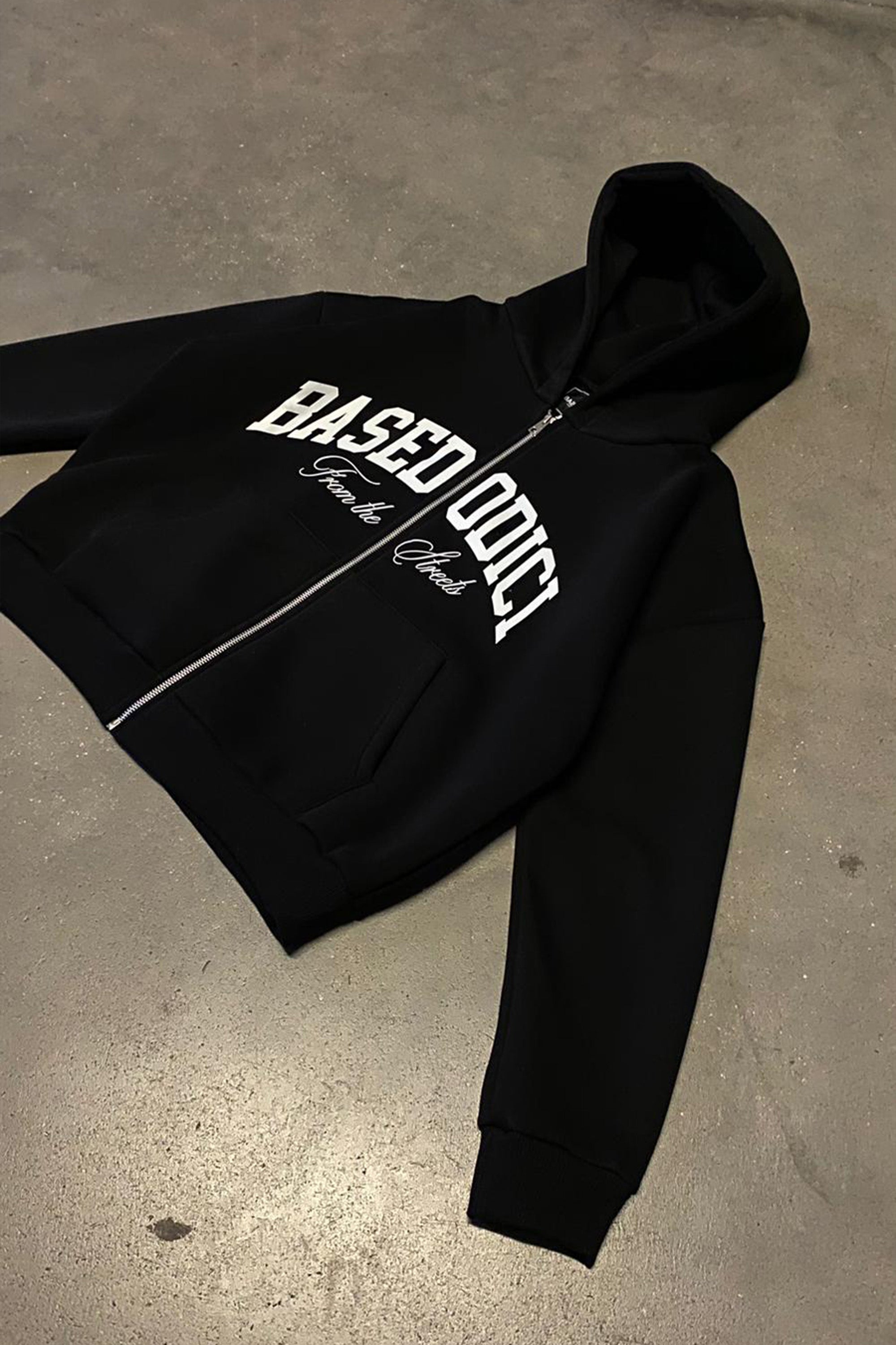 Full Zip "COMFY" ArcLogo Black