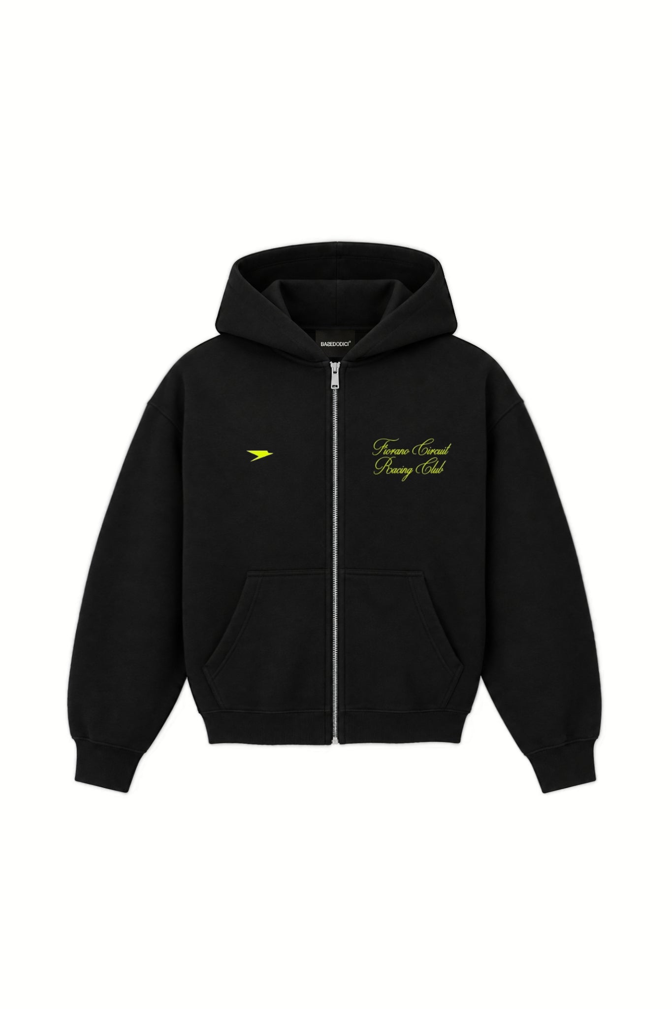 Full Zip “RESORT” Racing Black