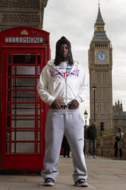 "RUDEBOY LDN" Full Zip CantRush Cream