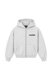 Full Zip "COMFY" Back Logo AshGrey/Black