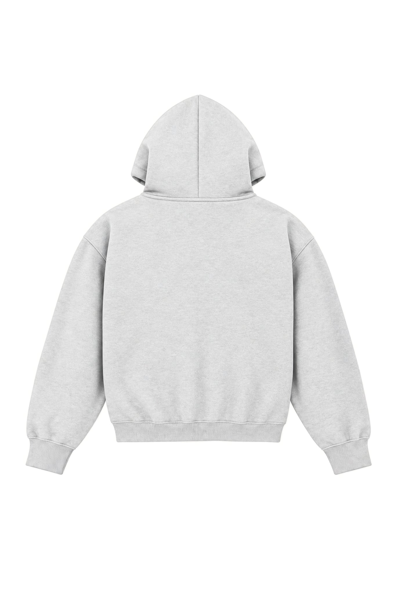 Full Zip "COMFY" Front Logo AshGrey/Black