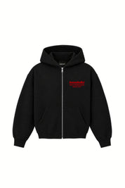 Full Zip "KILLED ROMANCE" Black/Red