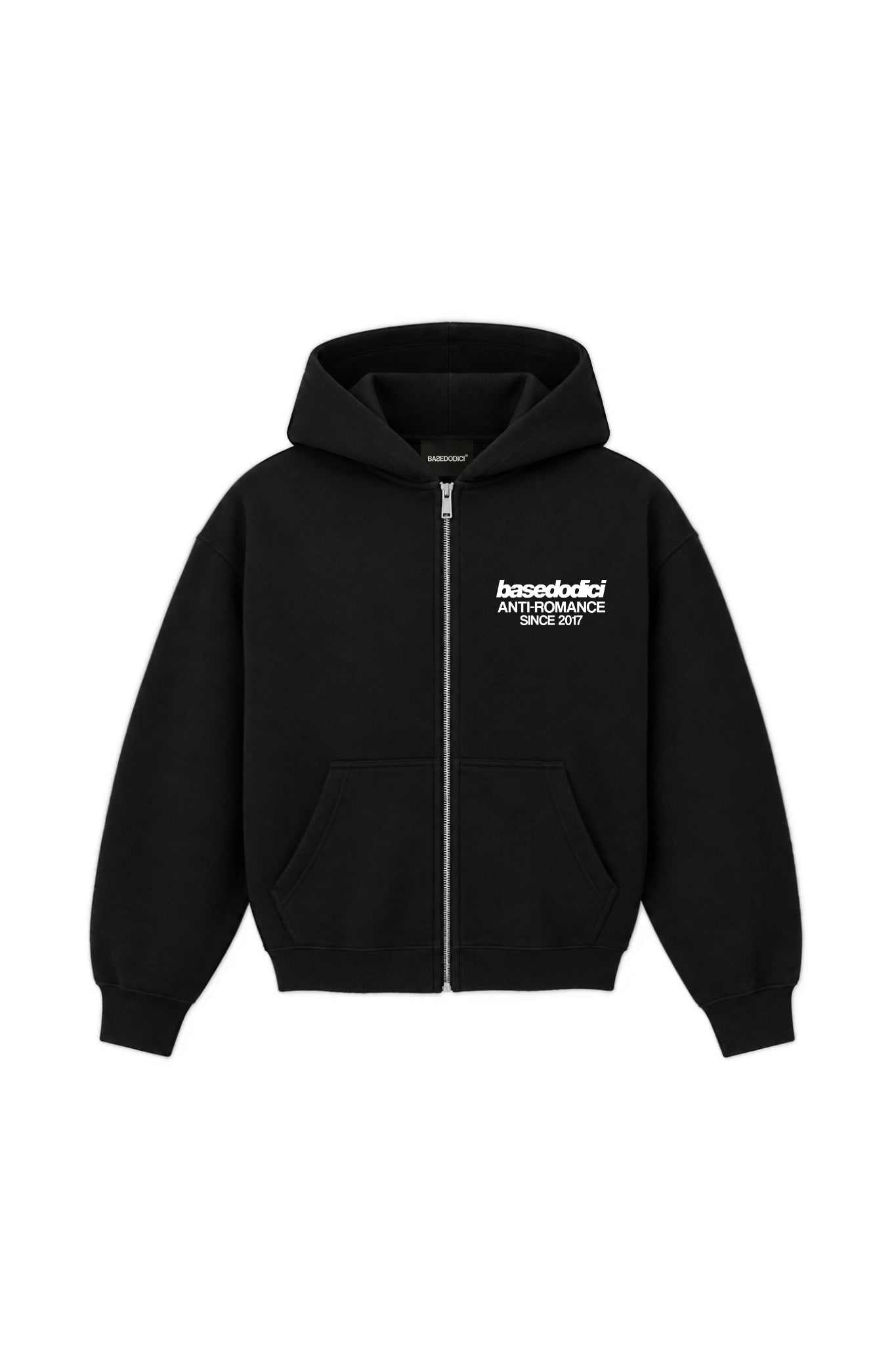 Full Zip "KILLED ROMANCE" Black/White