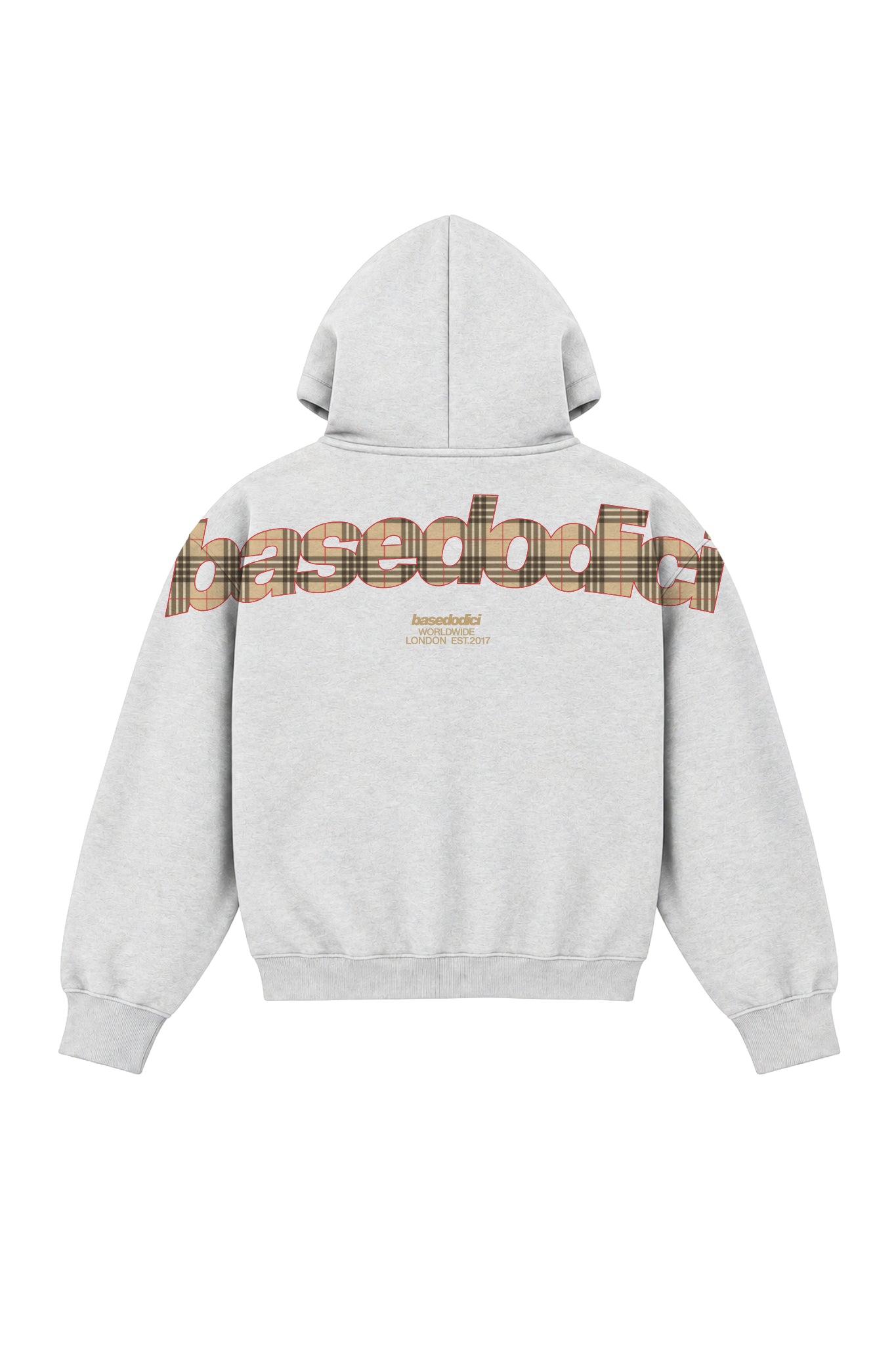Full Zip "RUDEBOY LDN" BURBY AshGrey