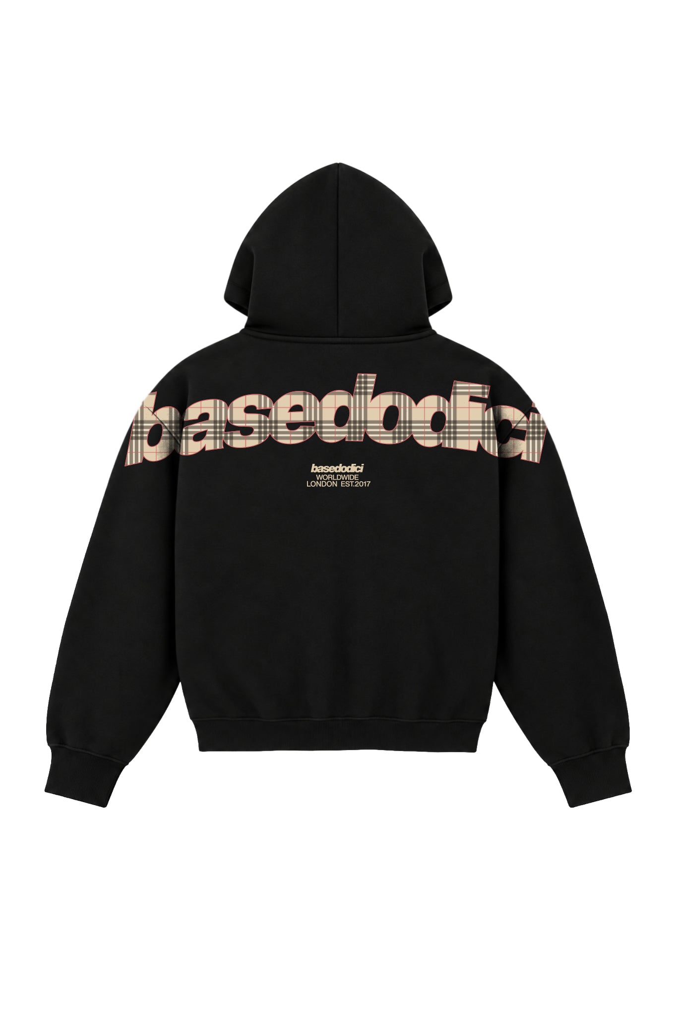 "RUDEBOY LDN" Full Zip RudeBoy Black