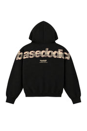 "RUDEBOY LDN" Full Zip RudeBoy Black
