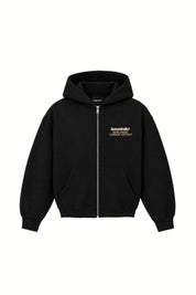 "RUDEBOY LDN" Full Zip RudeBoy Black