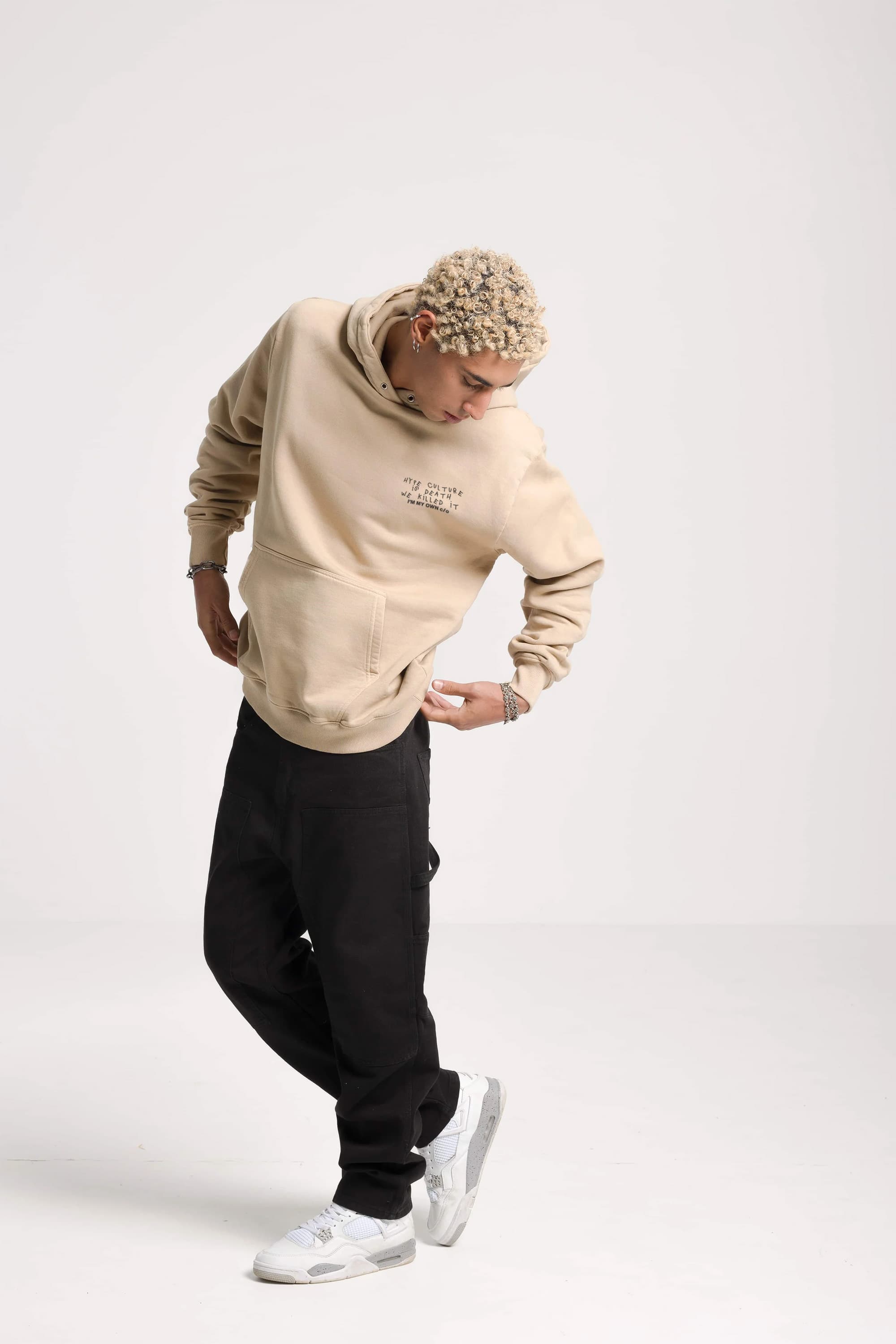 Hoodie "DLT-3.0" GG Beige