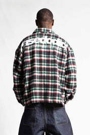 "RUDEBOY LDN" Flanella Shirt Shoulder Logo