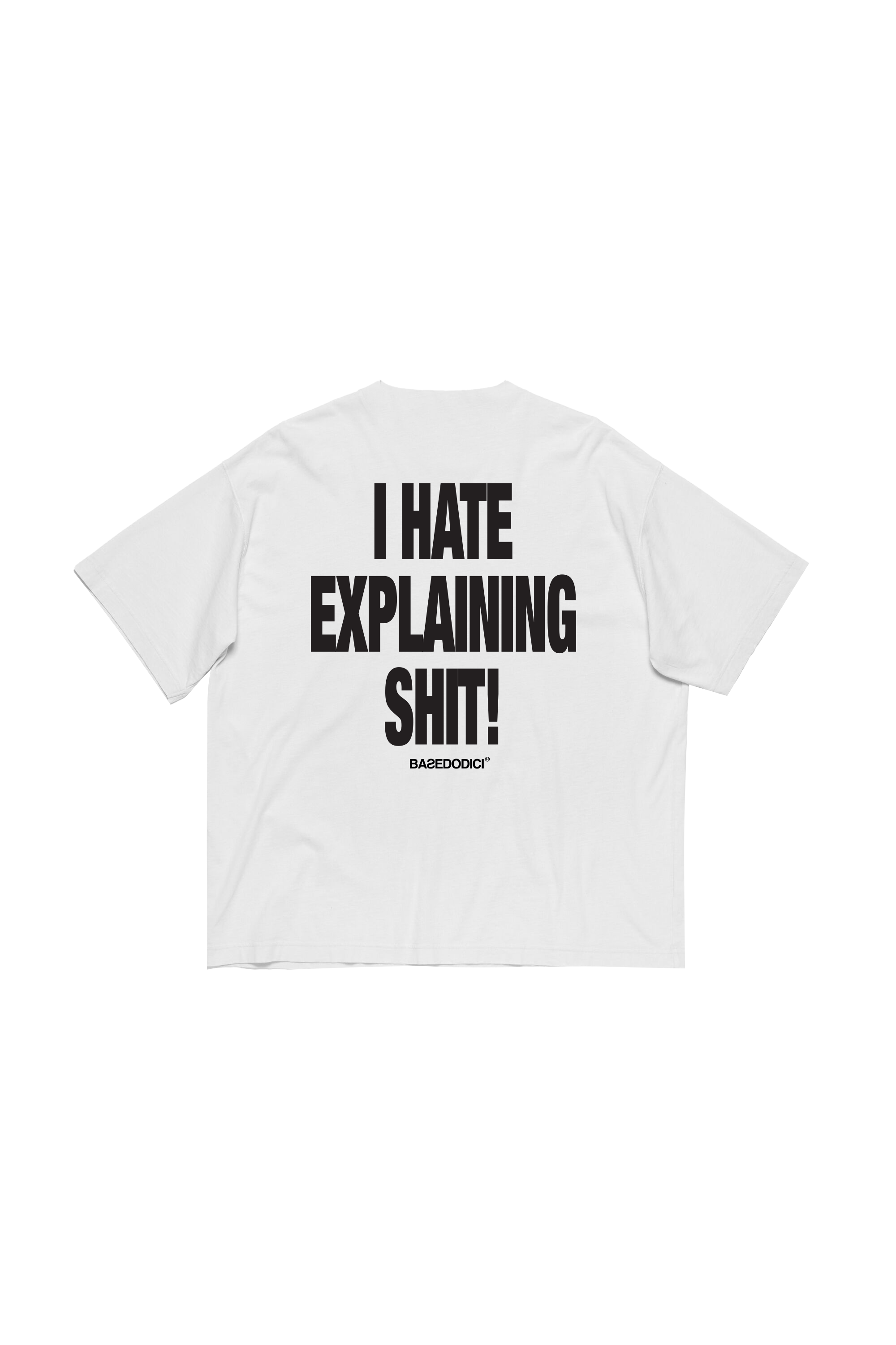 “FLASHCAPSULE” HATE White T-Shirt