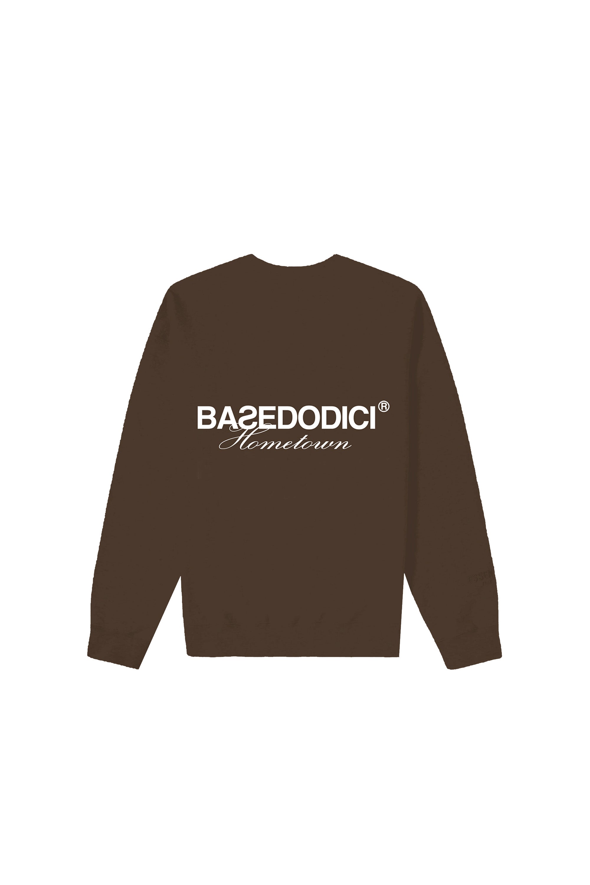 Crewneck “RUSSELLxBASEDODICI" Hometown Brown