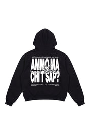 Hoodie "AMMO" CHI'T'SAP Black/BasicScript