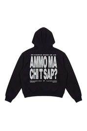 Hoodie "AMMO" CHI'T'SAP Black/Grillz