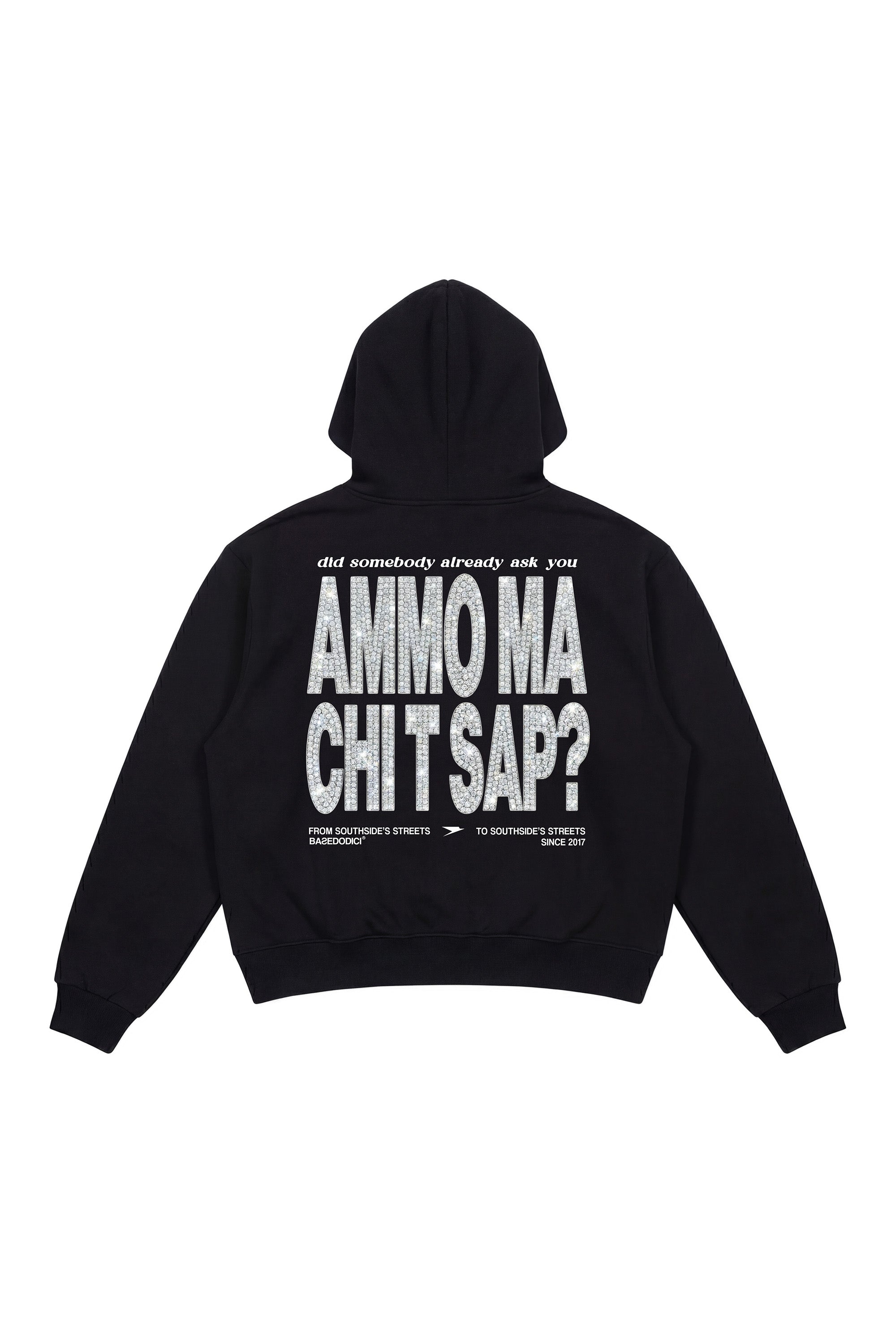 Hoodie "AMMO" CHI'T'SAP Black/Grillz