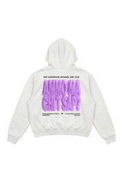 Hoodie "AMMO" CHI'T'SAP White/FurryPink
