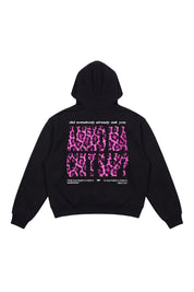 Hoodie "AMMO" CHI'T'SAP Black/AnimalierPurple