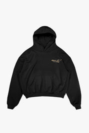 Hoodie “AMMO” CHI'T'SAP Black/Animalier Yellow