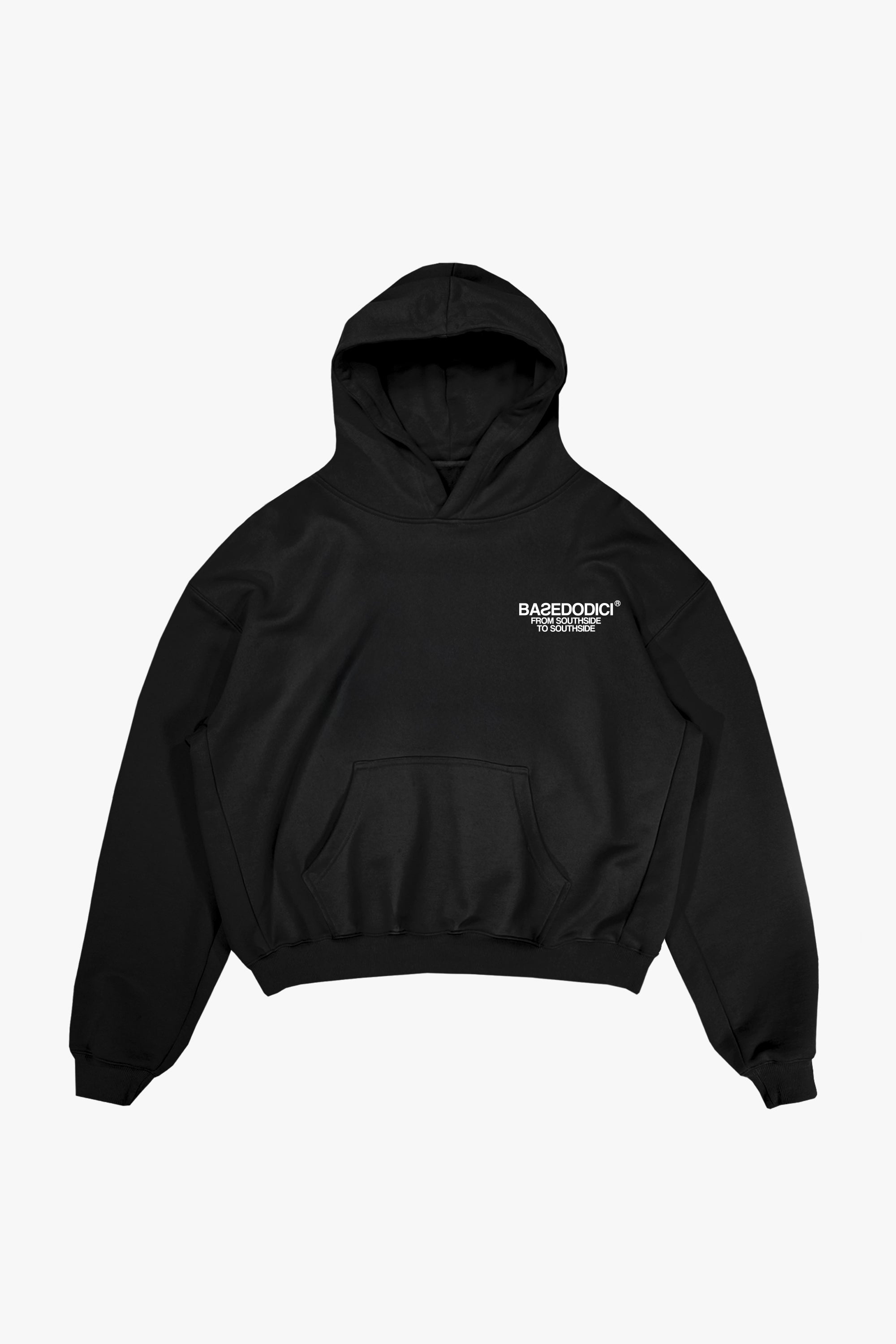 Hoodie “AMMO” CHI'T'SAP Black/Cow Grey