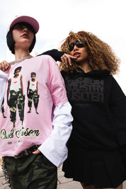 Hoodie “CRUEL SEASON” Hustler Black