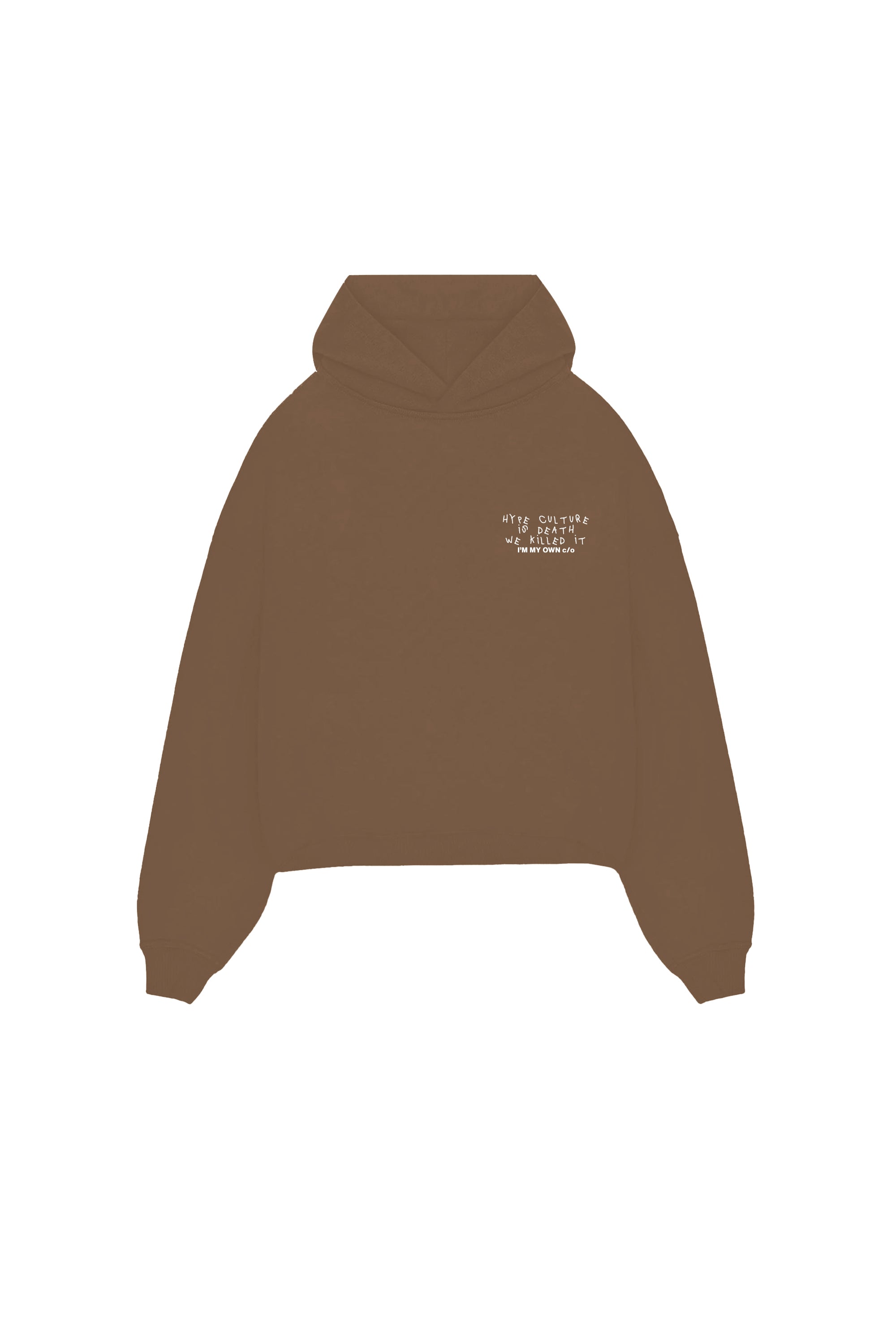 Hoodie "DLT-3.0" CJack Brown