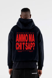 Hoodie “AMMO” CHI'T'SAP Black/Red