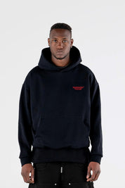Hoodie “AMMO” CHI'T'SAP Black/Red