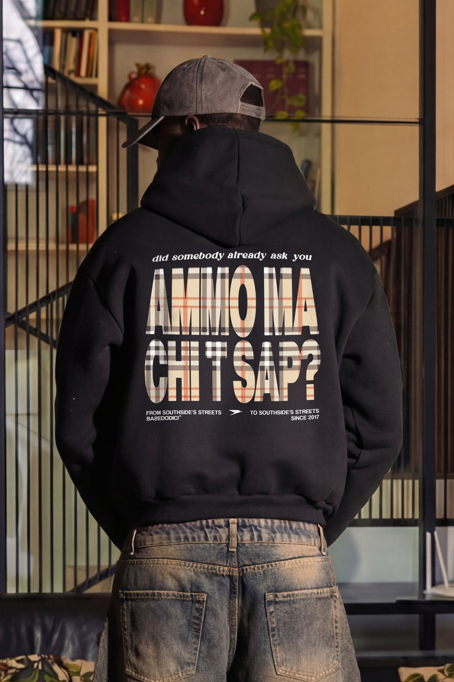 Hoodie "AMMO" CHI'T'SAP Black/Burby