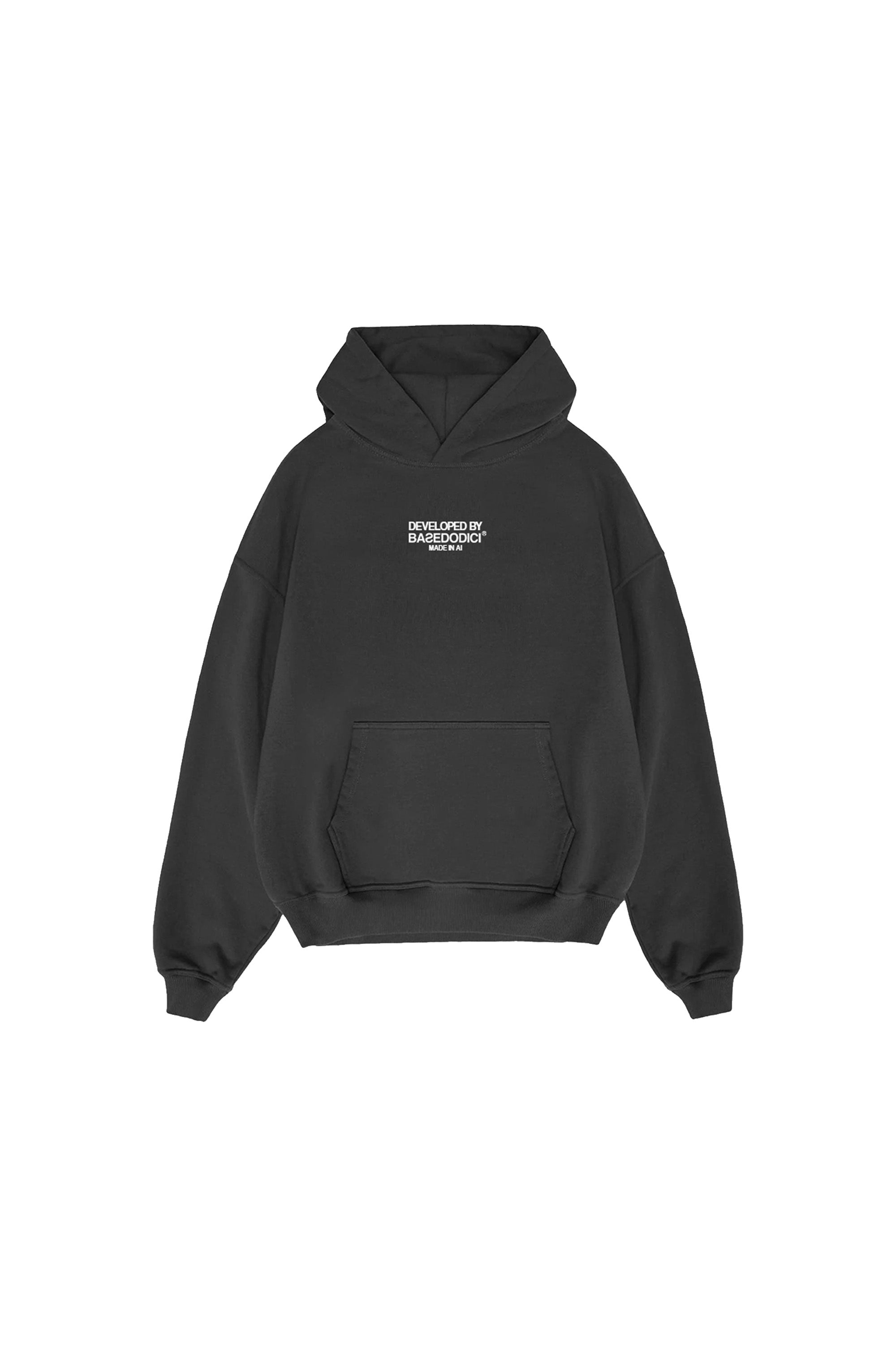 Hoodie “DYSTOPIA” AI Black