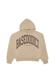 Hoodie "DE LA RUE À LA RUE" ArcLogo Beige 