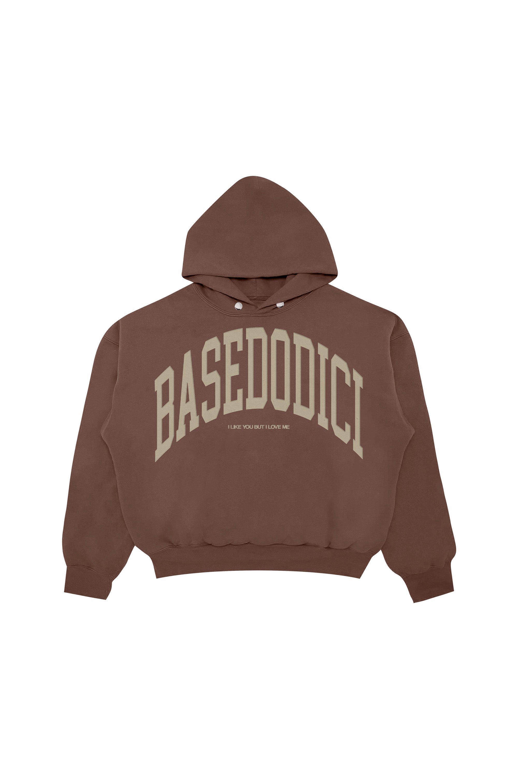 Hoodie "HOOLIGAN" ArcLogo Brown 