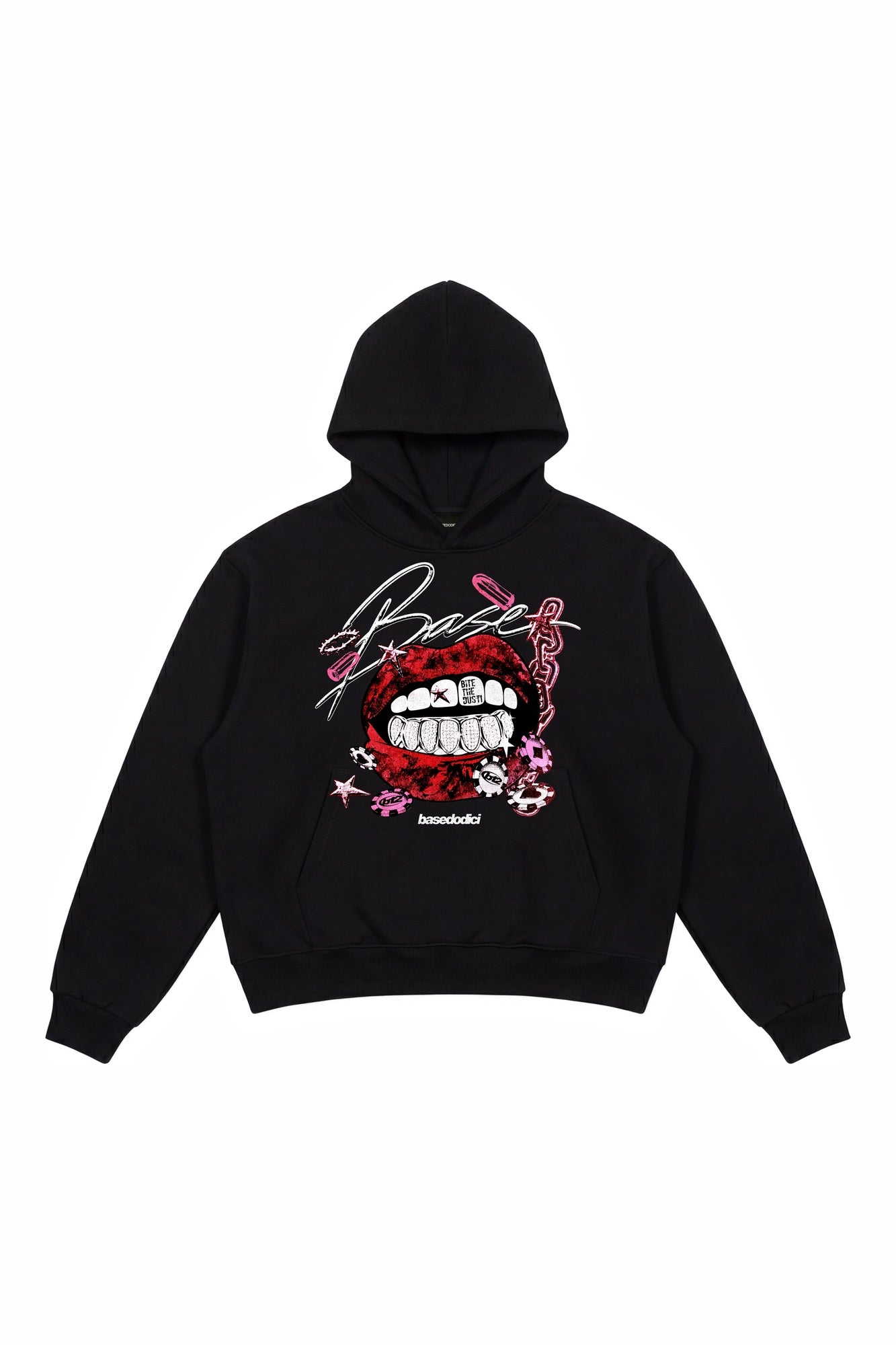Hoodie "B12LAB" BiteTheDust Black
