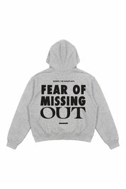 Hoodie "B12LAB" FOMO AshGrey/BlackFlock