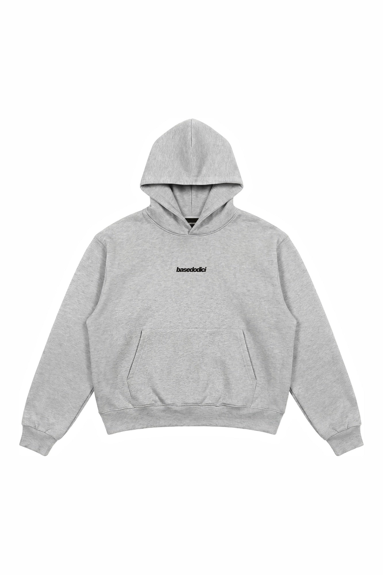 Hoodie "B12LAB" FOMO AshGrey/BlackFlock